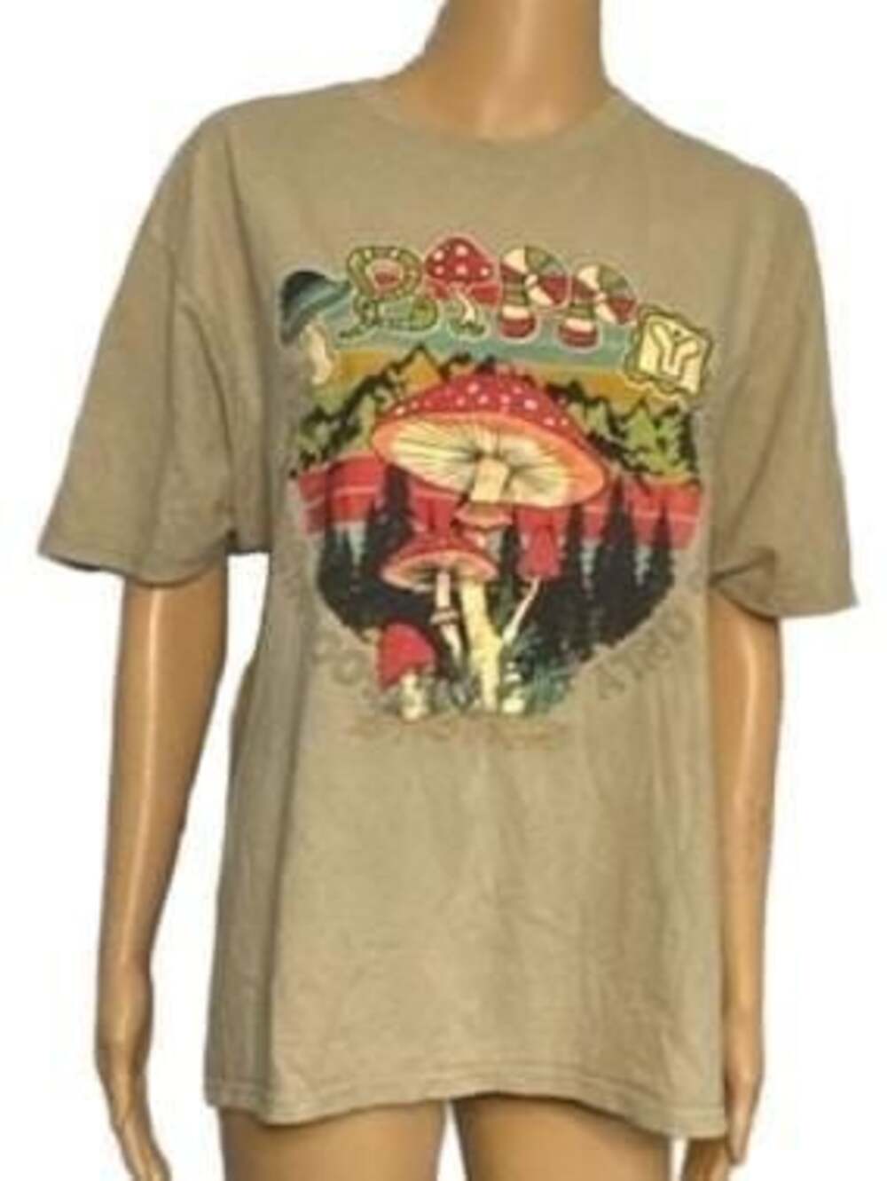Vibes Vintage Mushroom Festival T-Shirt